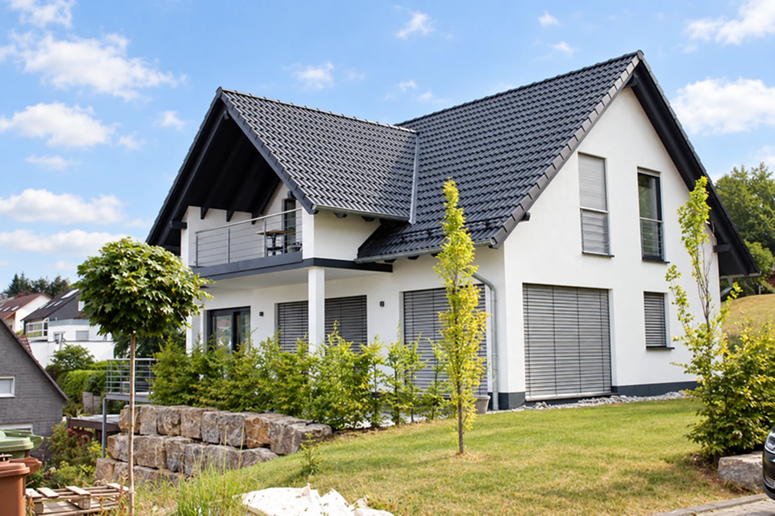 Familienhaus mit Satteldach