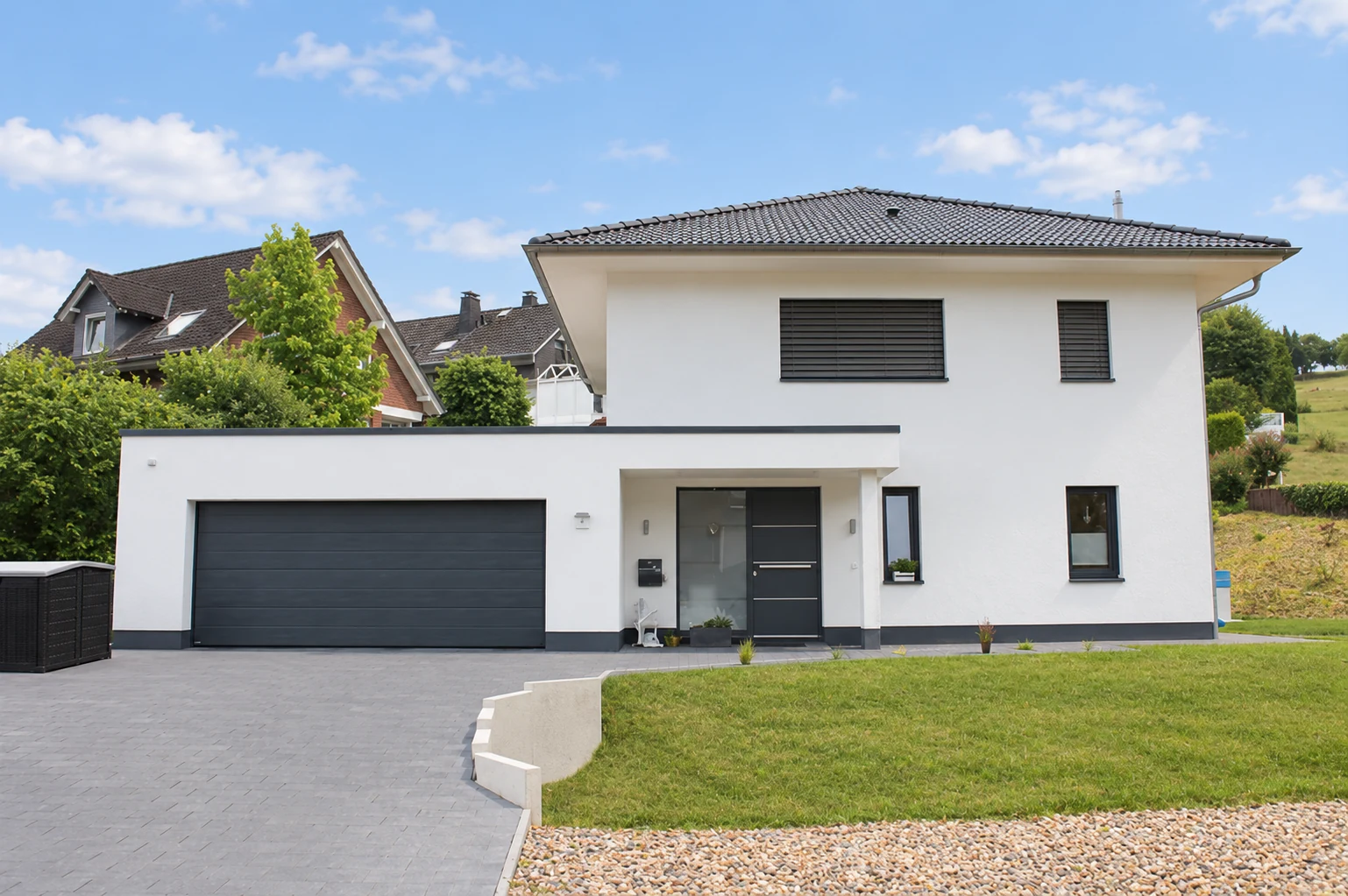 Stadtvilla mit integrierter Garage